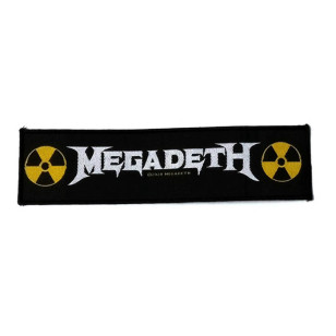 Megadeth - Logo Official Strip Standard Patch ***READY TO SHIP from Hong Kong***